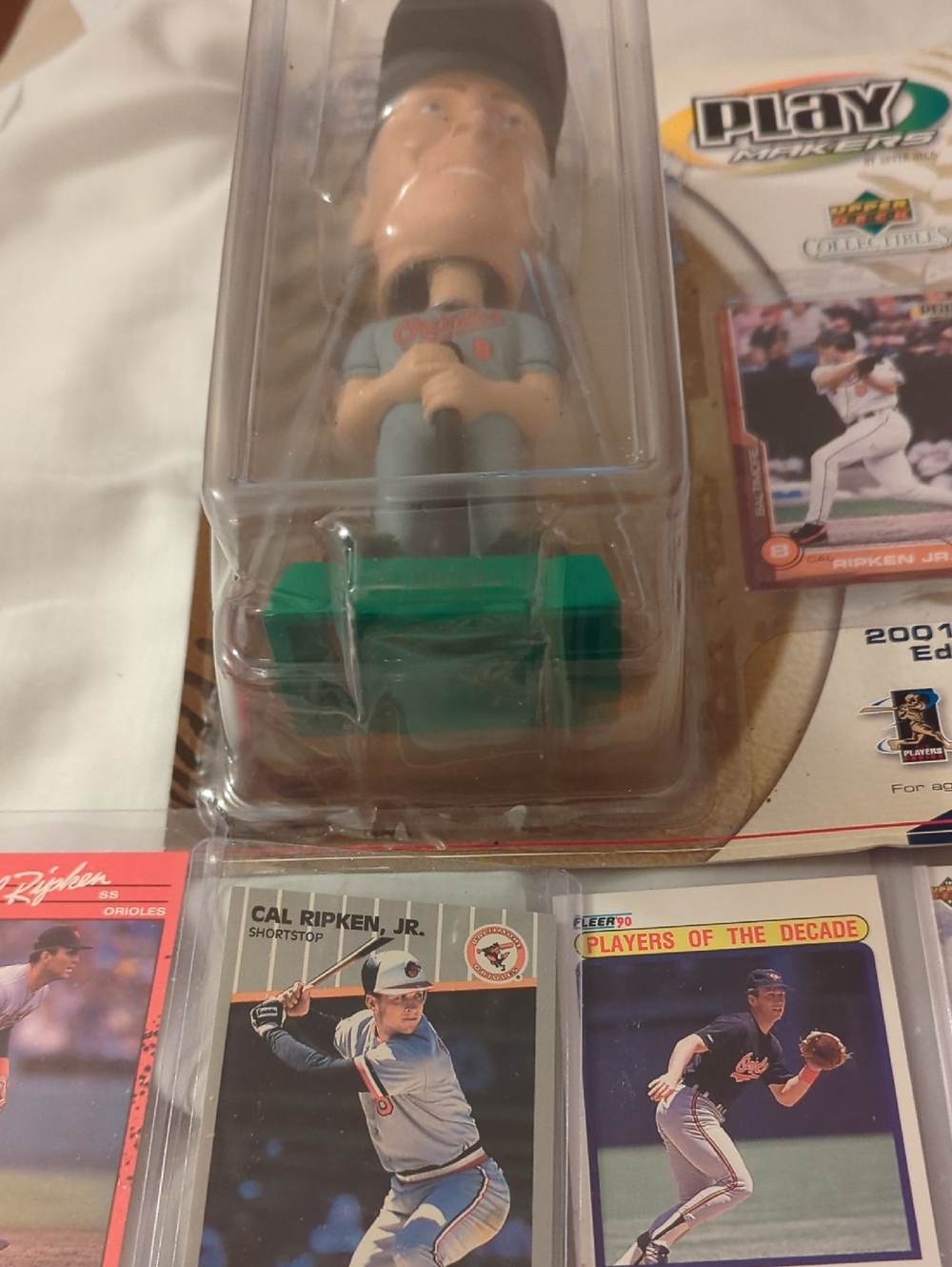 Cal Ripken Jr Baltimore Bobblehead Doll MIP With Trading Cards